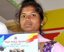 Kundapur: Kannada Devt Authority confers Kannada Medium Award to Vijayasri, Student of Byndoor Colle